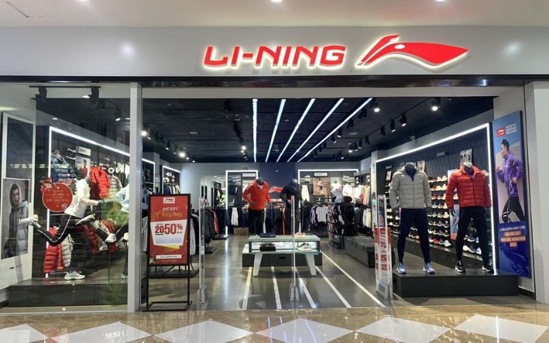 cửa hàng quần áo thể thao Li-Ning Sport