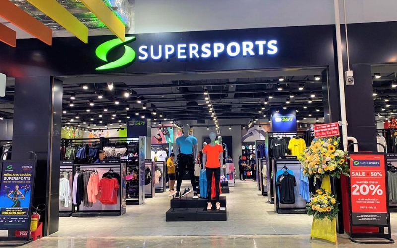 cửa hàng quần áo bóng đá SuperSports