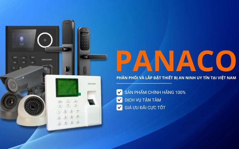 Công ty phân phối và lắp đặt camera PANACO