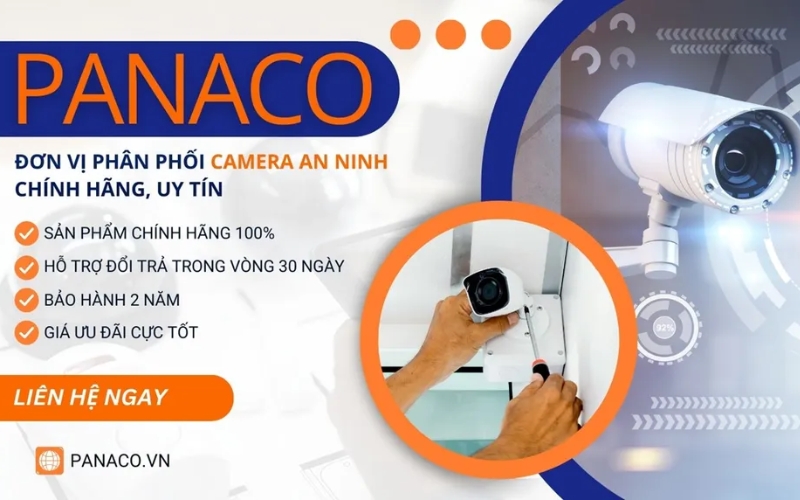 đơn vị lắp đặt camera an ninh panaco