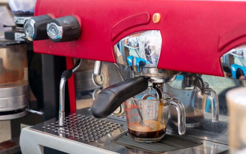 Kích thước máy pha coffee tự động