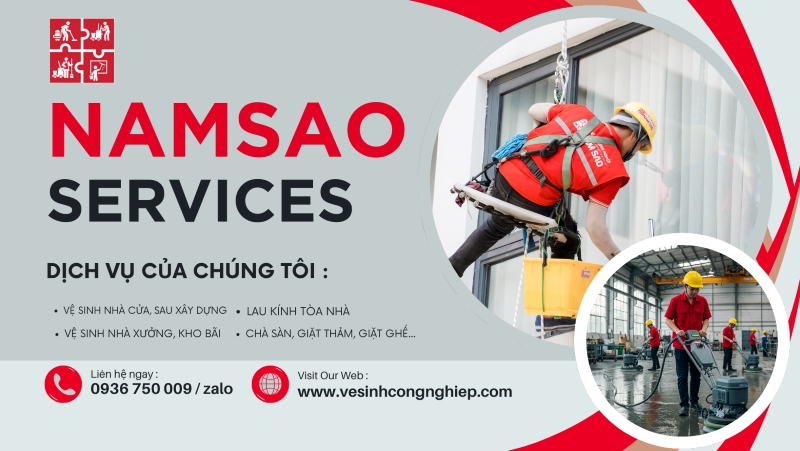 Công ty vệ sinh công nghiệp Năm Sao