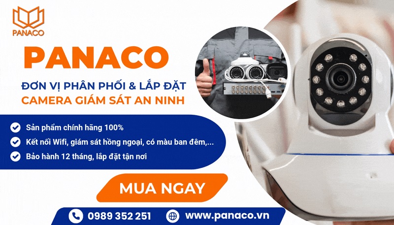 PANACO - Đơn vị cung cấp và lắp đặt camera IP chính hãng
