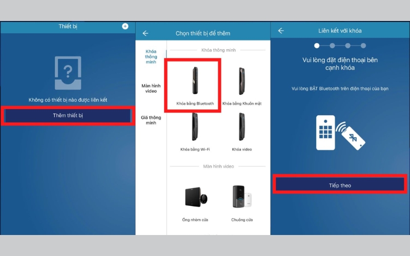 Cách kết nối app Philips EasyKey với khóa qua Wifi